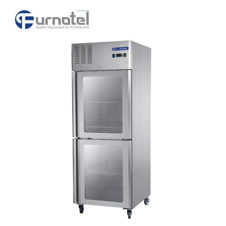 FRCF-5-1 FURNOTEL Stainless Steel Industrial 4 Doors Refrigerator and Freezer Good Price