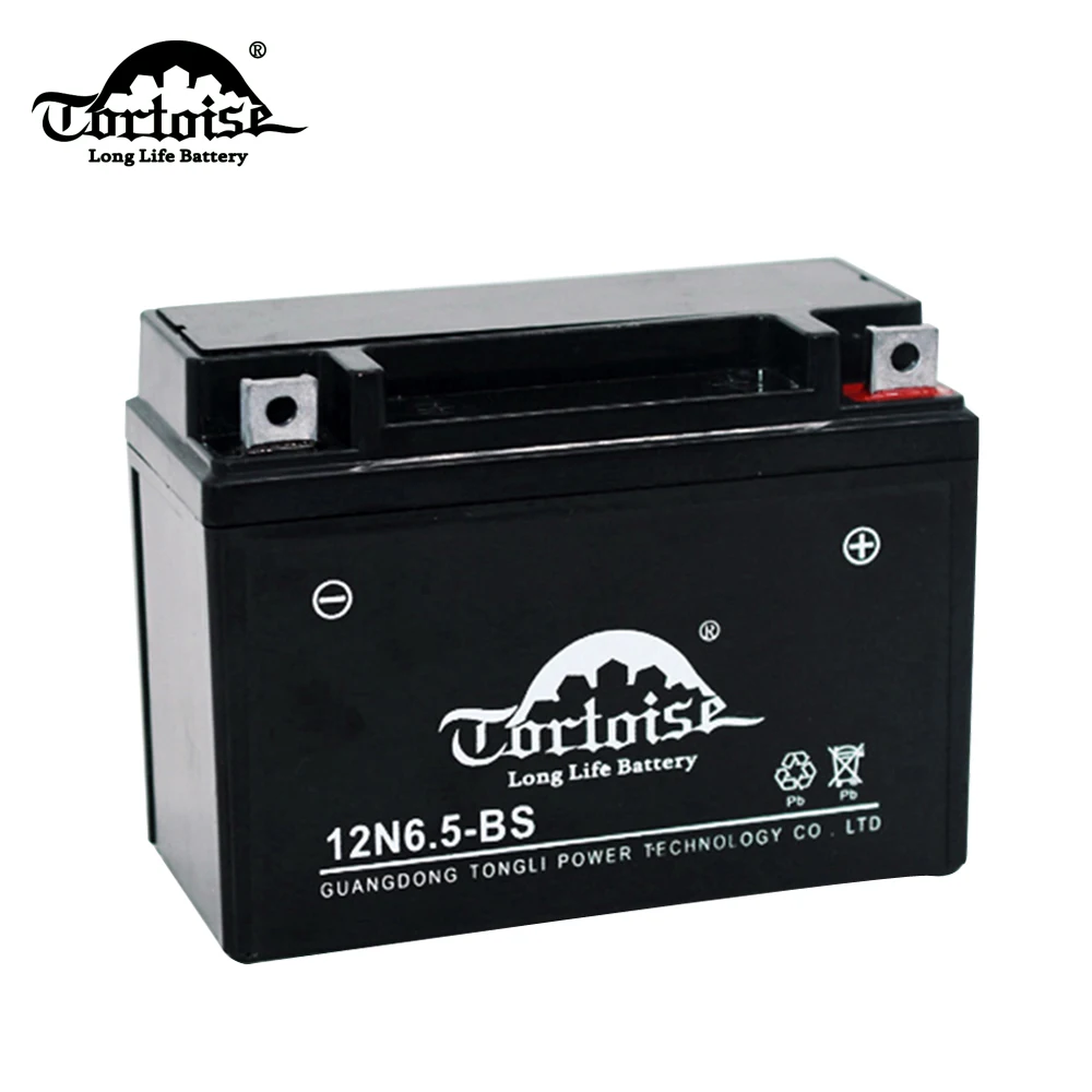 chinese  12v 6ah mf lead acid  motorcycle  starter battery with wholesale prices