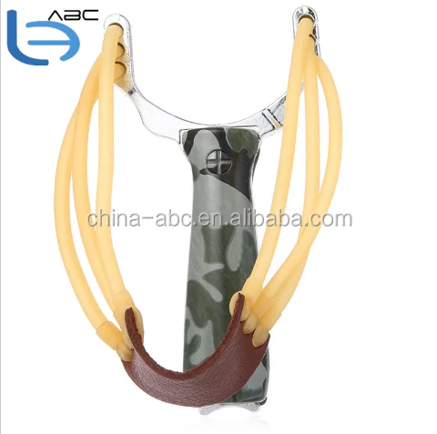 
Professional Slingshot Sling shot Aluminium Alloy Slingshot Catapult Camouflage Bow Un-hurtable Outdoor Game Playing Tools 