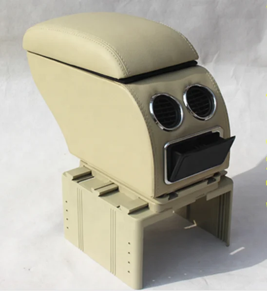 Hot Sale Universal Car Armrest Storage Box with 7 USB Ports Center Console Arm Rest