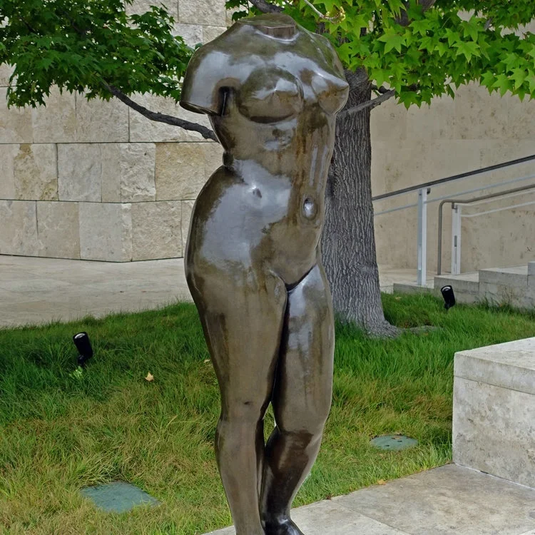 
Famous artist bronze torso sculpture statue made by Aristide Maillol 