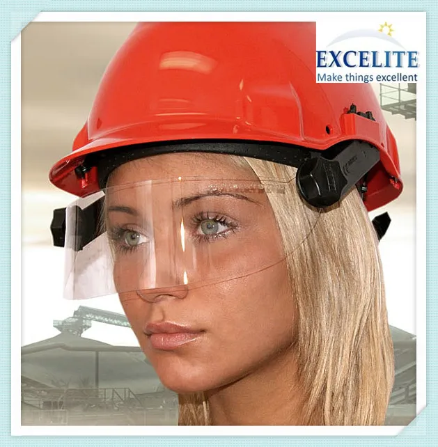 Industrial Safety visor glasses in polycarbonate sheet