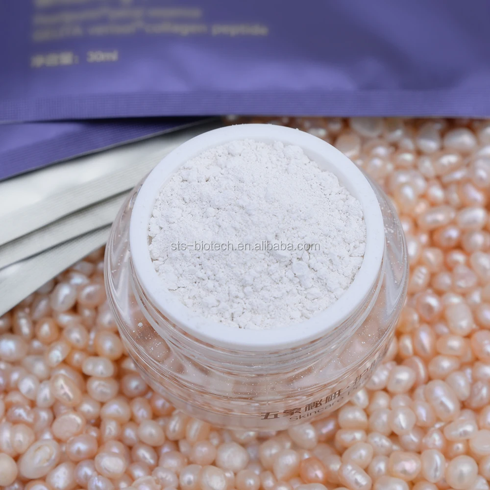 
nano skin whitening pearl powder for skin care 
