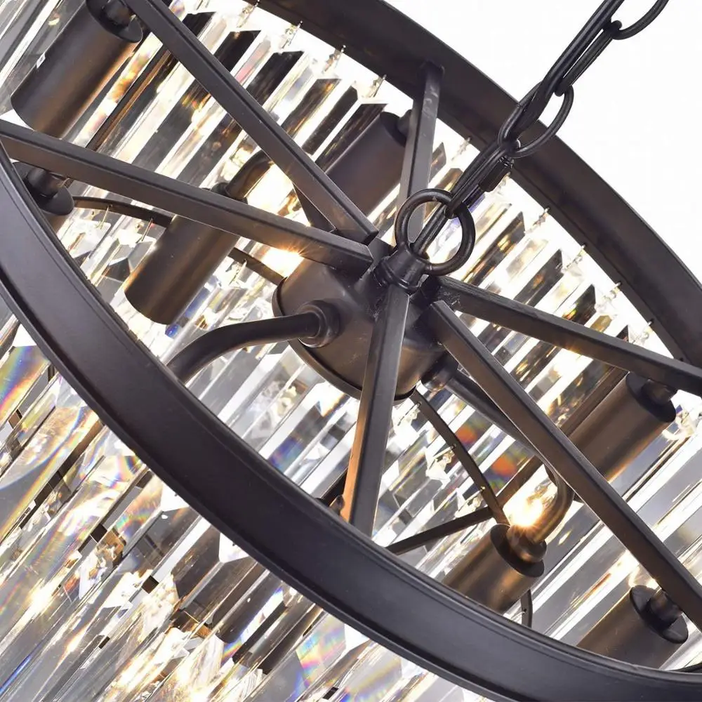 Modern Crystal Chandelier Pendant Ceiling Lamp