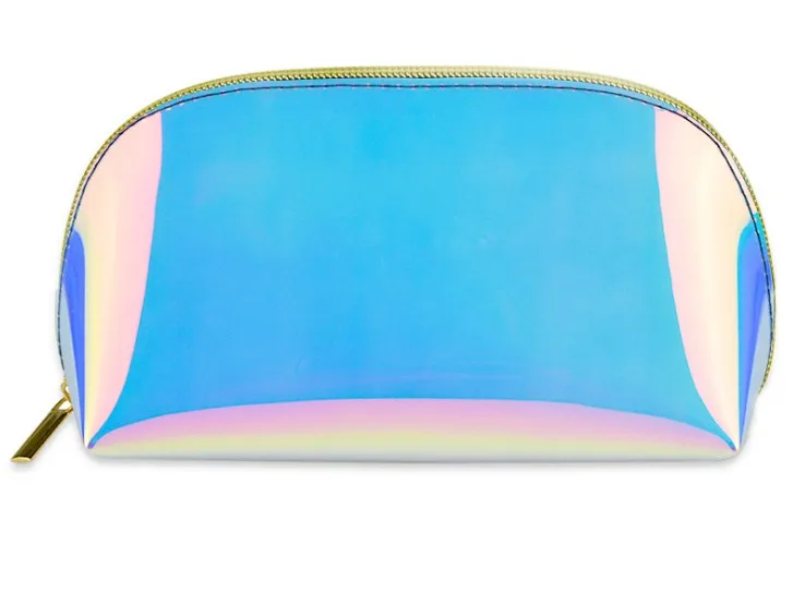 Manufacturer Cheap Holographic Personalized Cosmetic Pouch Bag