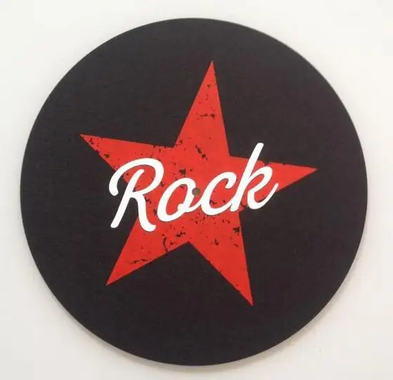 900g 5mm thick polyester felt slip mat for turntable lp player