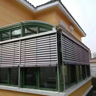 China Supplier Automatic Aluminium External Blinds Outdoor Venetian Blind