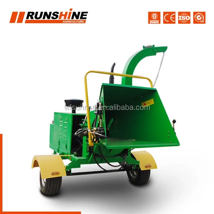 Top Chinese Factory Firewood Machine Industrial Shredder Chipper Mulcher