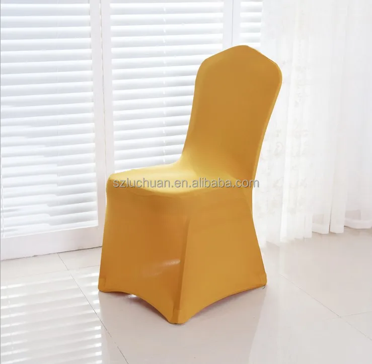 Wholesale Spandex Stretch Banquet Chair Cover Thick For Hotel Used