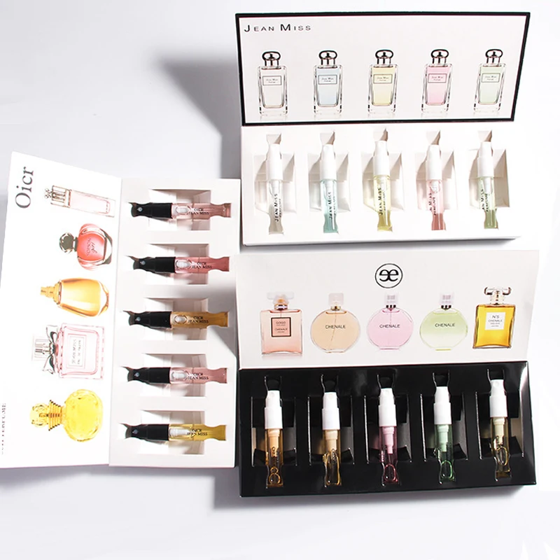 3ML*5 perfume ladies spray perfume set accept OEM/ODM
