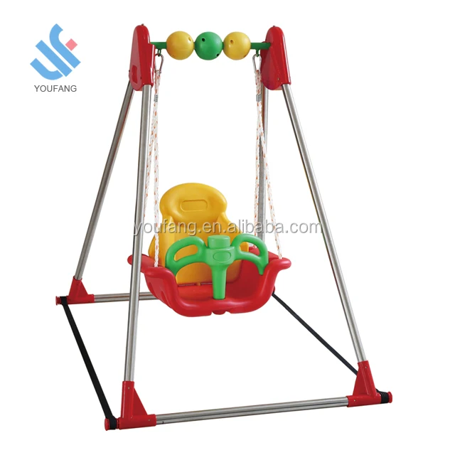 YF-05016 cozy outdoor playground swing unique children playroom swing chair set indoor playground equipment garden swing