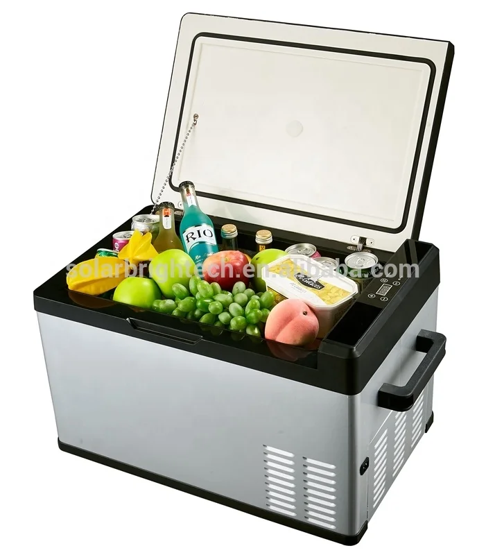 
 Портативный мини-компрессор постоянного тока на 40 л для кемпинга на открытом воздухе с морозильной камерой на батарейках холодильник 12 в холодильник для автомобиля  