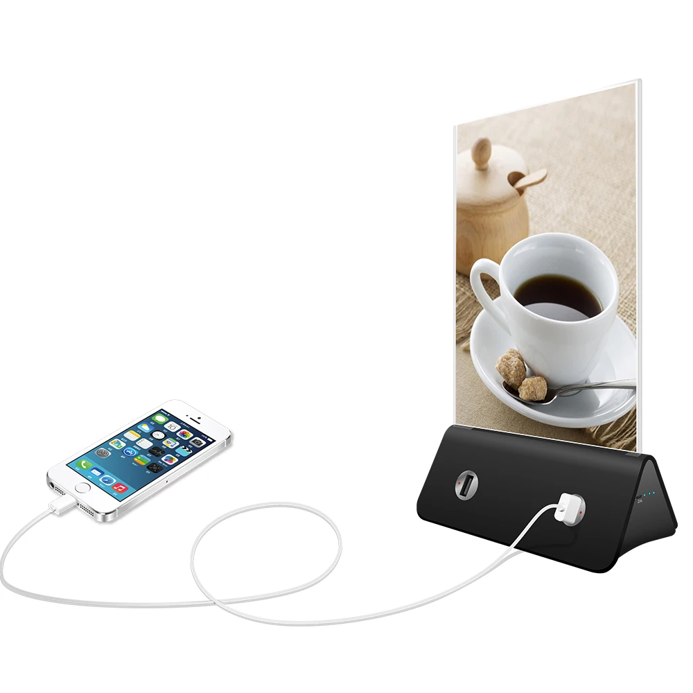 
New Trending Products Charging Table Power Bank Station for Restaurant And Cafe 