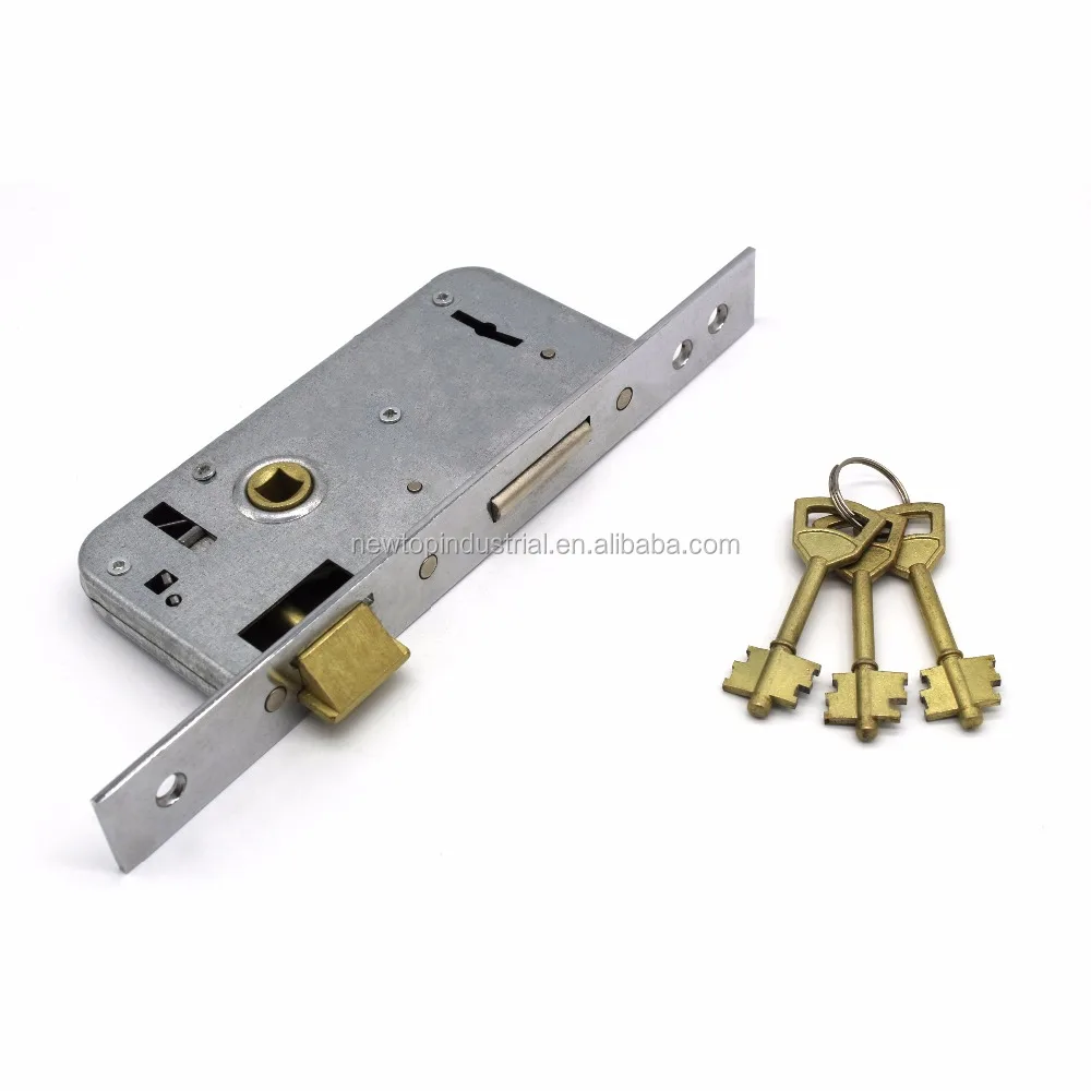 
72x40mm lever lock body with key lock for Argentina 