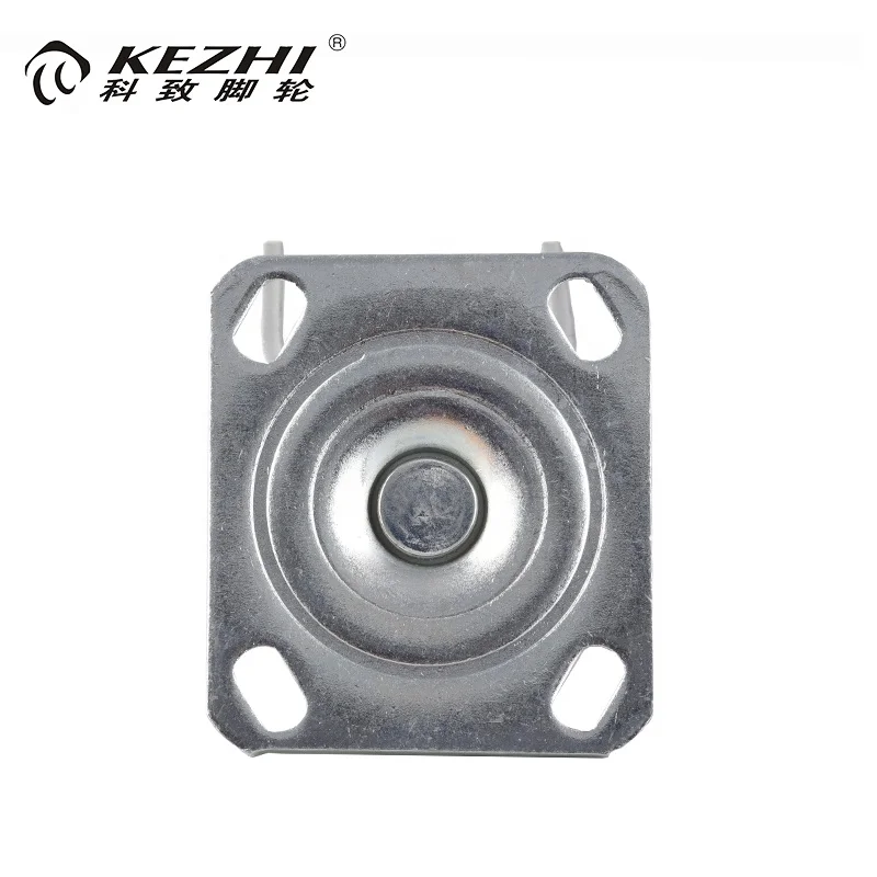 heavy duty 150mm pu trolley castor wheels With Side Brake for wire shelving