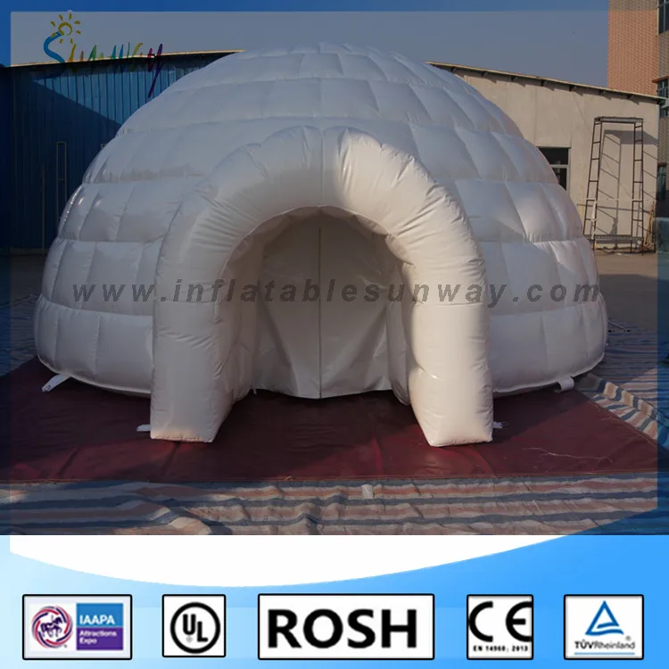 Надувные для продажи/надувные купол палатки иглу палатка