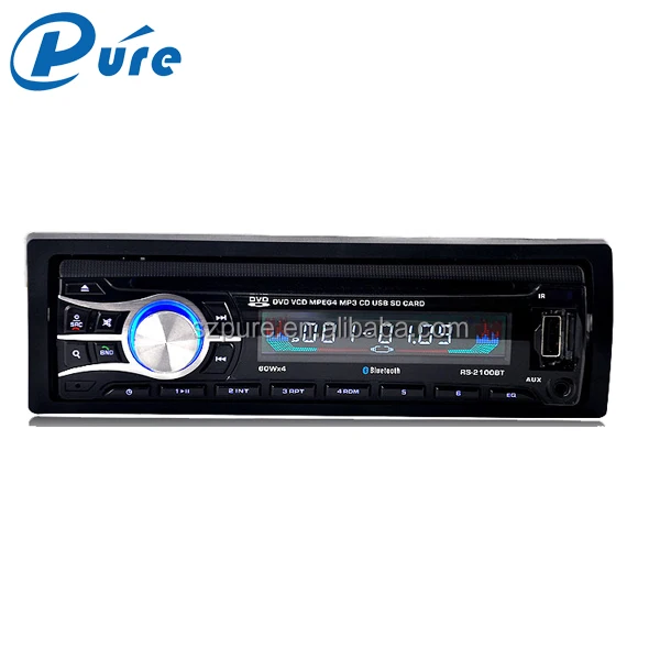 Hot sale USB/SD/AUX/Radio FM 1 din 12v Portable car dvd vcd cd mp3 mp4 player