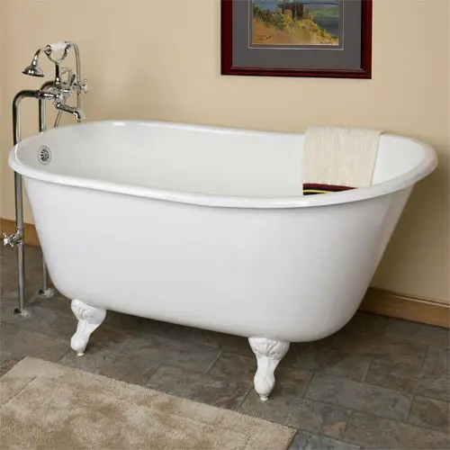 small freestanding bathtub/mini indoor bath/cheap clawfoot tub