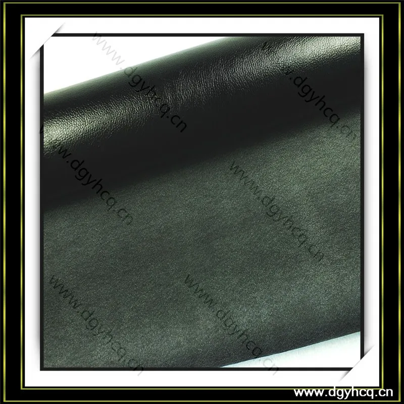 High qualtity customized pu leather fabric microfiber lychee grain faux leather synthetic sofa leather for car seat