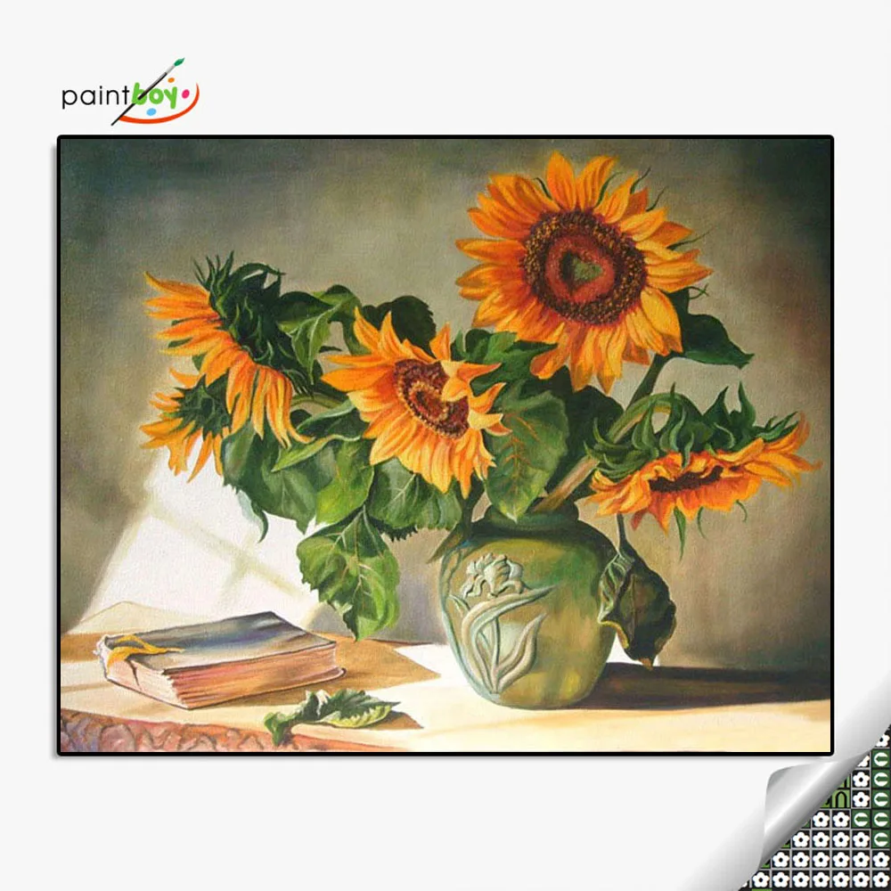 40*50 beautiful flower art 5d diamond painting for wedding gift