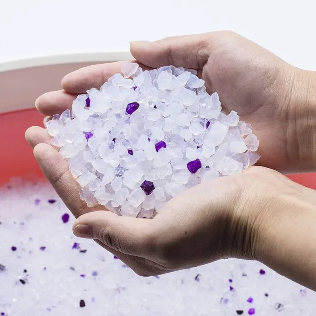 
High quality silica gel crystal cat litter 