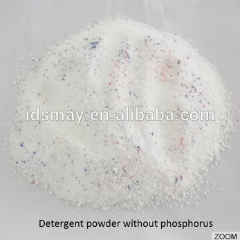 Customized formula detergent powder  with retail package