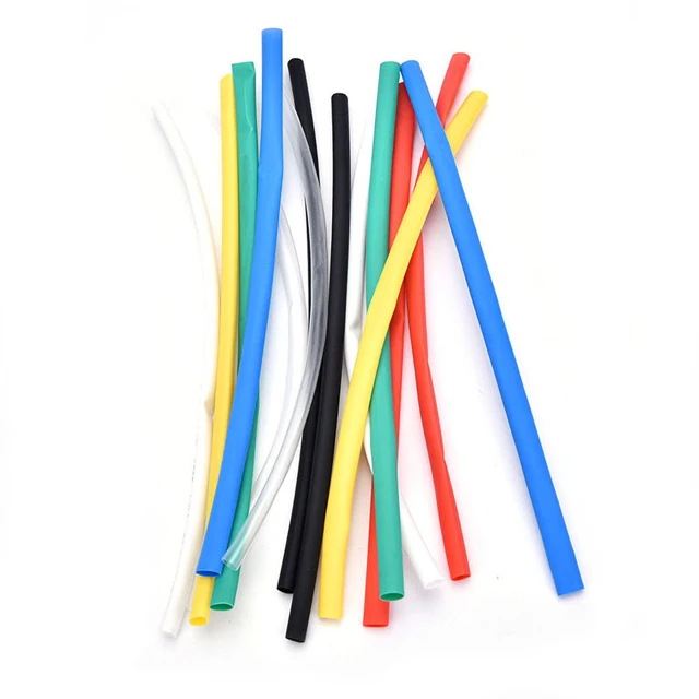 Electrical Heat Shrink Tubing 2:1 Ratio Low Voltage PE Material 1-150MM Diameter Multi Color Pack of 100 Meters Per Roll