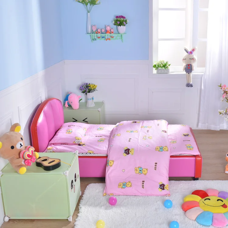 Dongguan factory wholesale upholstery bed for kids