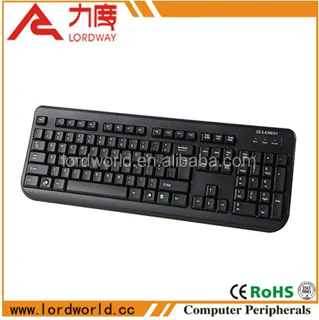 104 Key English Layout 2.4Ghz Wireless Computer Spare Parts Keyboard