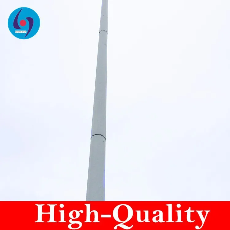 
telecommunication monopole antenna tower Square lamp pole 