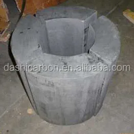 factory custom high density high purity graphite anode for rare earth production