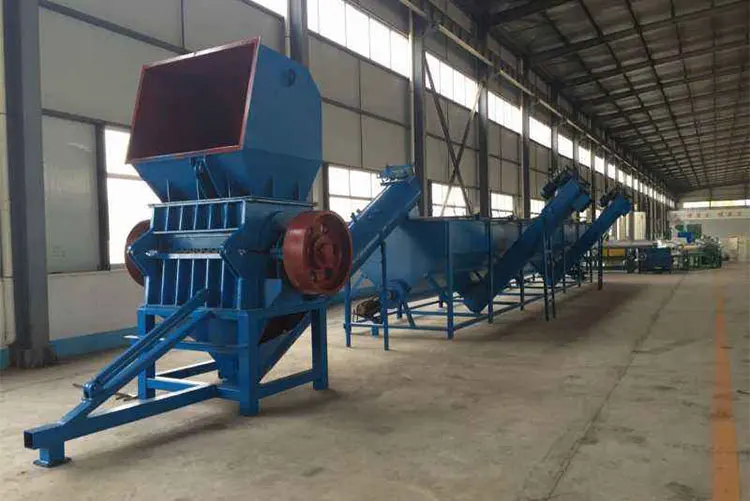 pet bottle washing line/waste plastic recycling machine