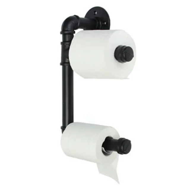 black decorative floor flange bathroom pipe fittings used for black industrial pipe towel hanger wall hook