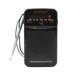 K-263 Pocket Fm Am двухдиапазонный DSP Dab микро-радиоприемник с разъемом для наушников