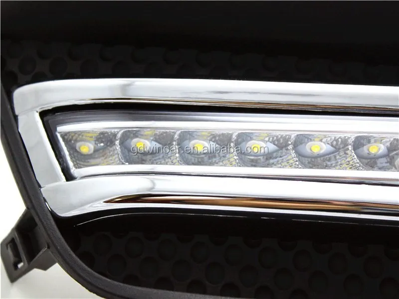 Светодиодная световая панель потолочная лента аксессуары для грузовиков светодиодные дневные ходовые огни Nissan Tiida 2011 - 2015
