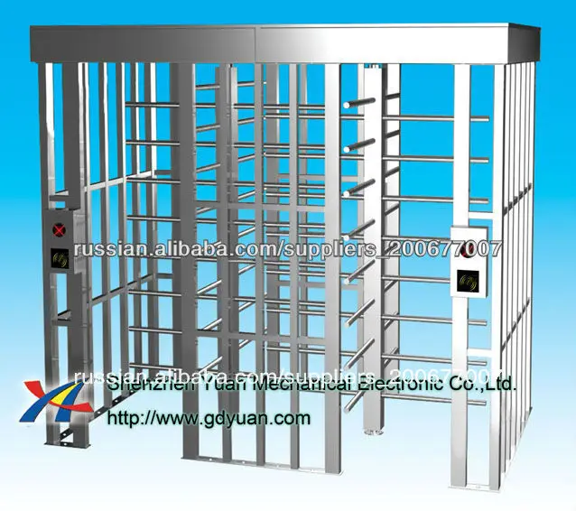 RFID Access Control Complete High Turnstile for Building Control System from Shenzhen Manufacturer