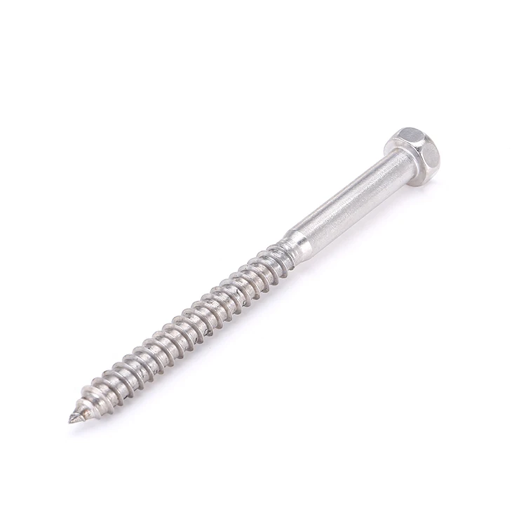 produce High Strength Professional Stainless Steel Fasteners Hexagonal head flange self-tapping screw