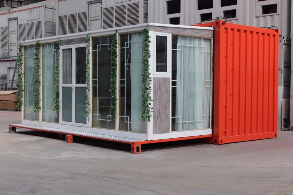 20ft  prefabricated expandable container house Fresh style