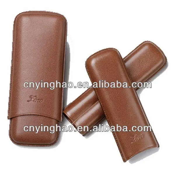 Popular antique leather cigarette pack holder