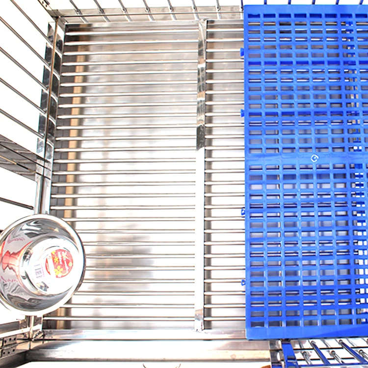 
Low Price Indoor Aluminum Dog Cage With Wheels 