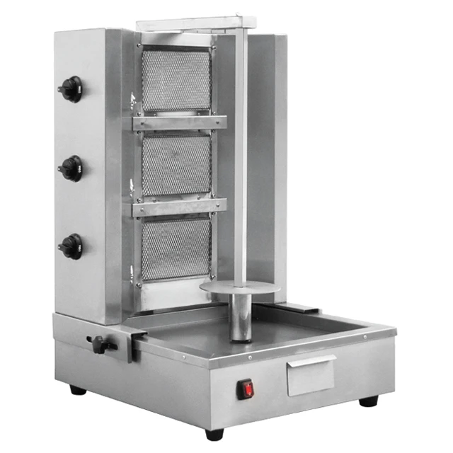 Commercial Gas Shawarma Making Machine Kebab BBQ Grill for Restaurant