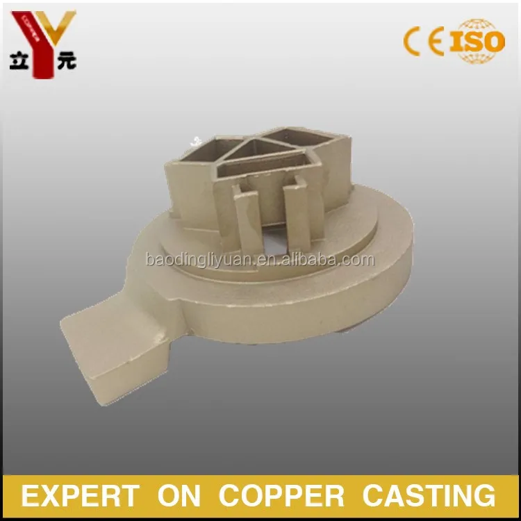 
Precision casting LG2 tin bronze carbon brush casting, railway motor vehicle friction accessories 