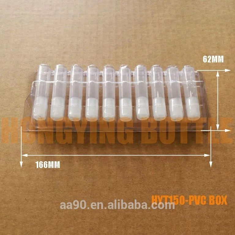 PVC FOLDED BOX PRODUCT PACKAGING FOR BONDING CAPILLARY