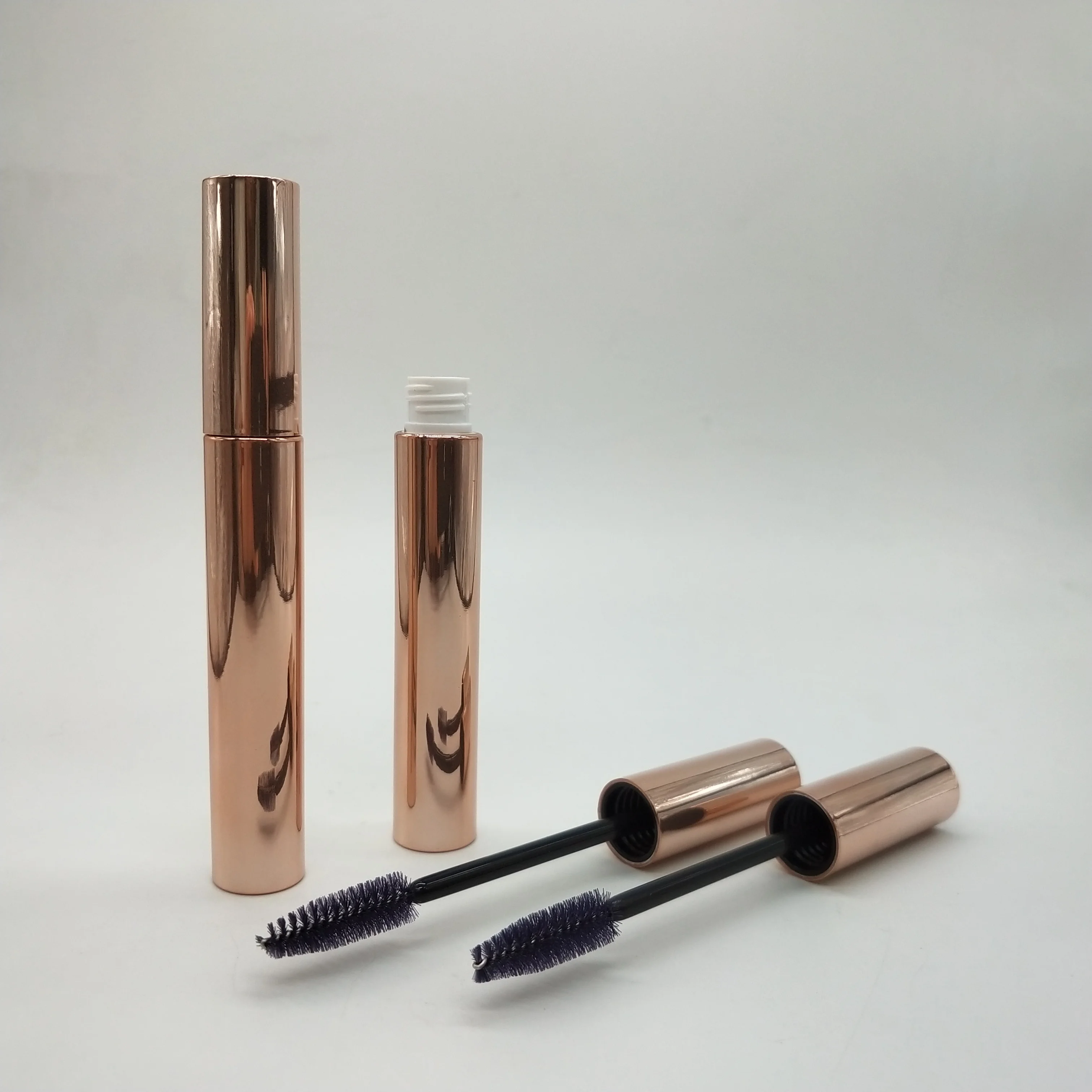 Пластиковый пустой футляр для туши для ресниц от частного производителя, оптовая продажа, контейнер для бутылок для ресниц, косметическая упаковка