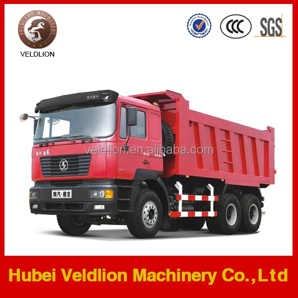 SHACMAN 25m3 dump trucks , 10 wheel dump truck capacity