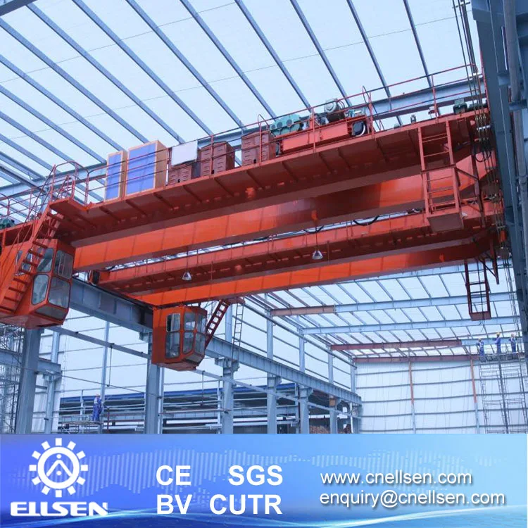 double girder 25 ton 30 ton 50 ton overhead crane