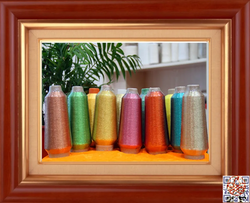 
MS TYPE ST TYPE METALLIC YARN S-01 S-02 S-03 MS-14 S-70 M-5 M-15 MS-21 TOBACCO 1552 7275 1507 METALIZED YARN FOR EMBROIDERY 