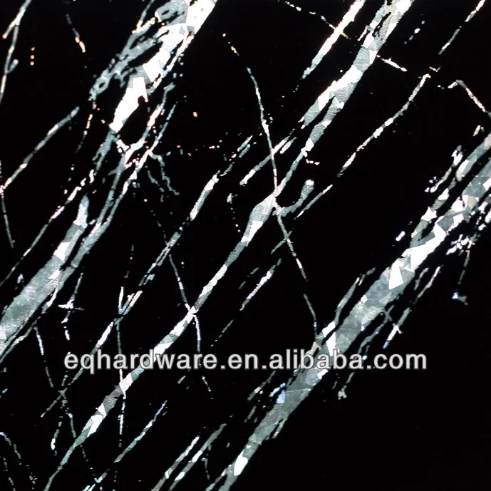 Modern Stainless Steel Kitchen Marble Black Cabinet Inox Door