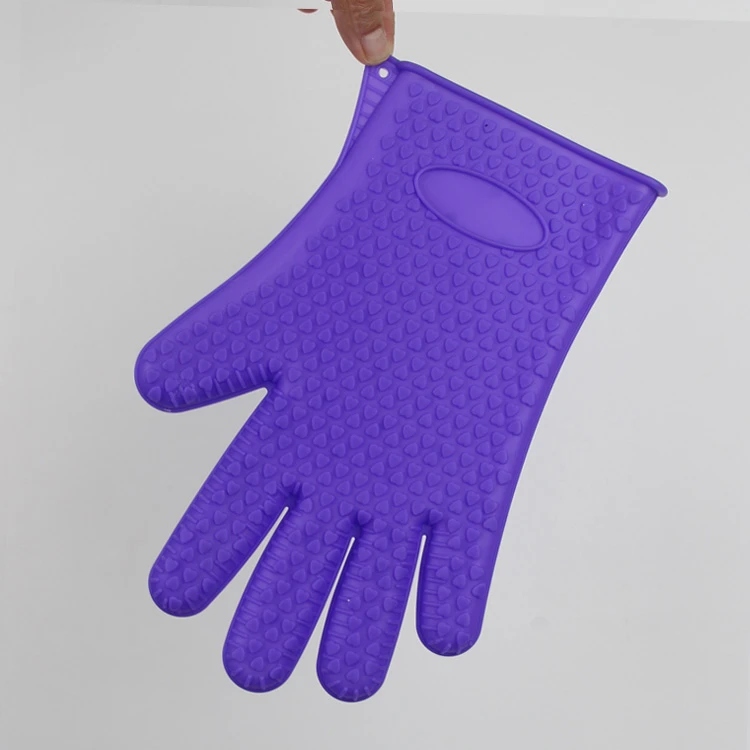 
from manufacturer bakery oven glove safety gloves cotton kitchen heat resistant silicone glove 