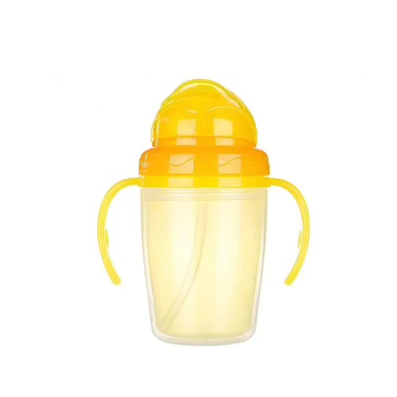 Baby Training Cup with Plastic Handle for Kids,BPA free cute baby water cup,baby cups